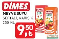 DİMES MEYVE SUYU 200 ML DİMES MEYVE SUYU 200 ML